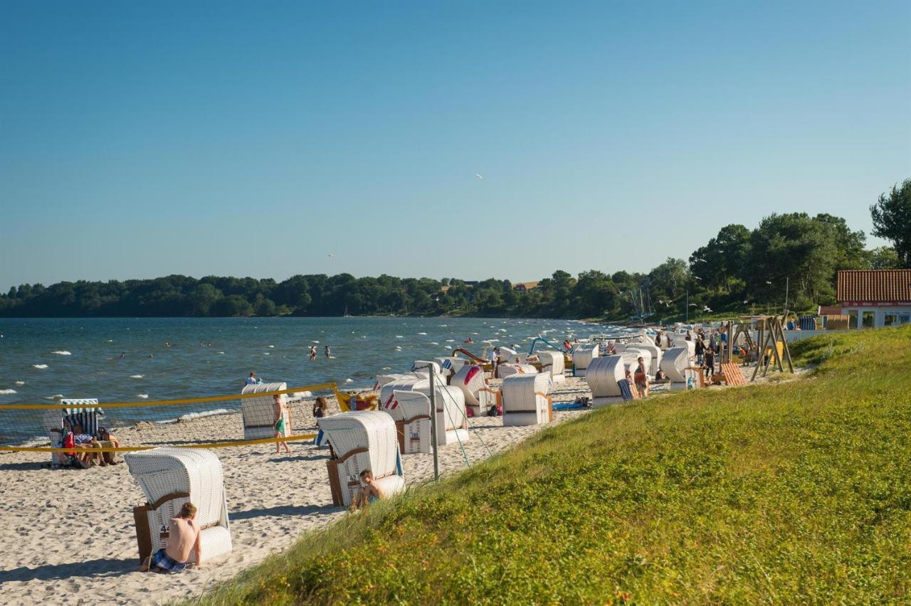 Ferienwohnung Pape Glücksburg Esterno foto